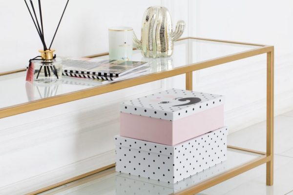 Тумба под телевизор золотая FOR MISS  264007 Золото  - Вид №2