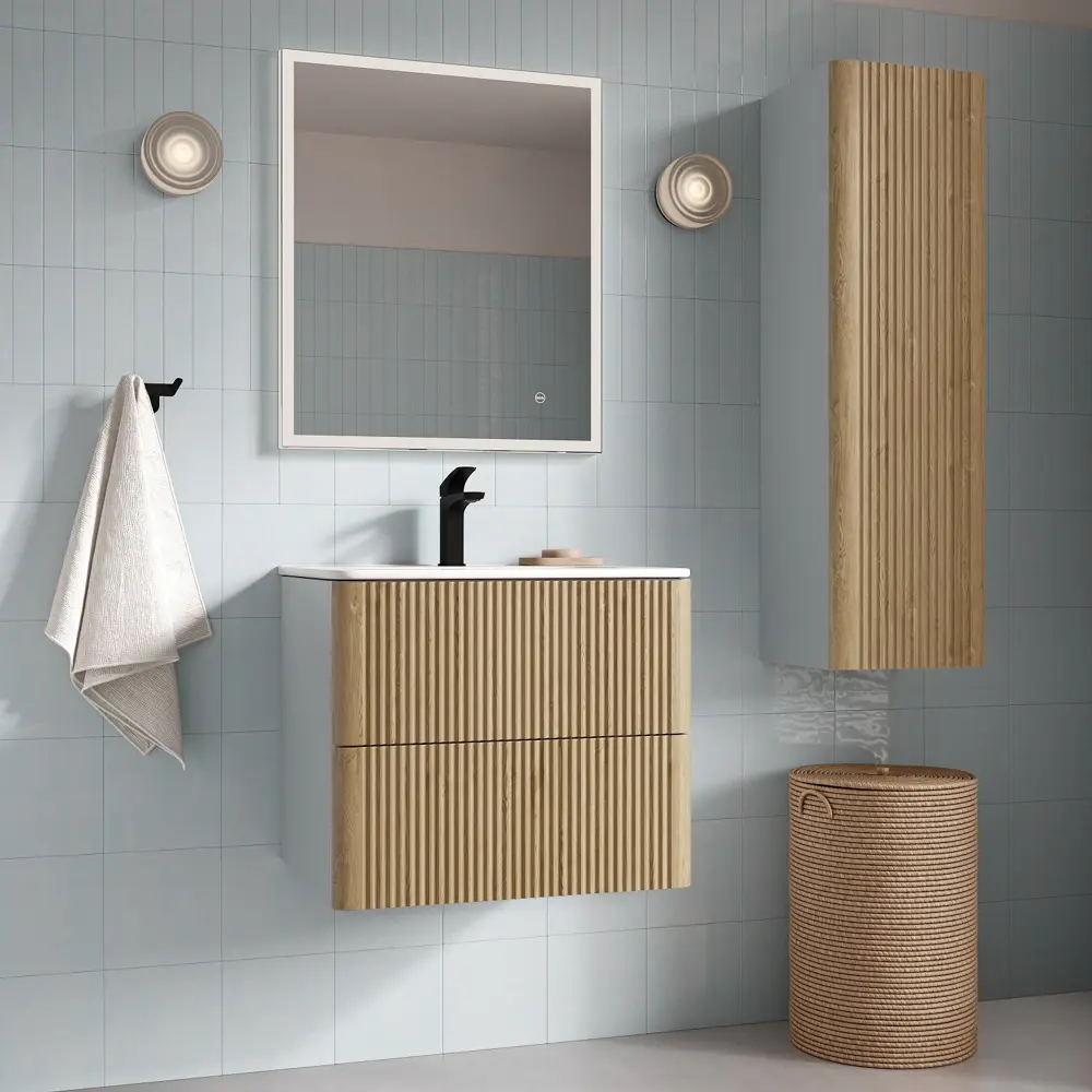 Фасад для пенала подвесного Iddis Lahta 30 см LAH30V0i89 МДФ цвет светлый дуб STLM-2117659 - Вид №8