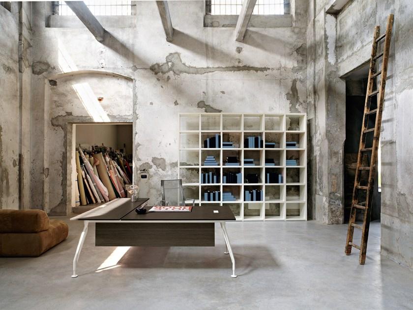 Sinetica Исполнительный угловой стол Glamour sun-id-1415859 - Вид №2