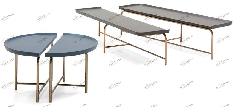 PIANCA Модульный лакированный журнальный столик sun-id-1418264