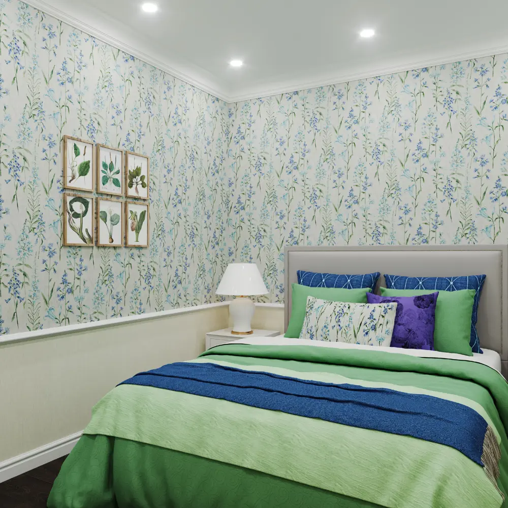 Обои флизелиновые Vog Collection Летний день синие 1.06 м 71555-16 STLM-2133608 - Вид №2