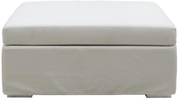 Il Giardino di Legno Квадратный тканевый садовый пуф Zefiro 8205 - Вид №1