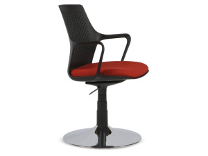 Nylon® поворотный операционный стул с подлокотниками