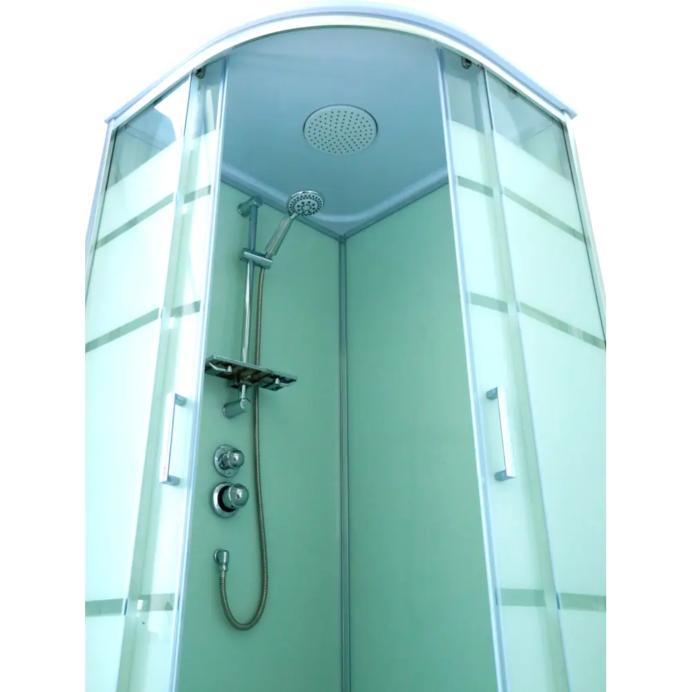 Душевая кабина Isbirni 90х90 см высокий поддон VIDAGE STLM-2181811 - Вид №3