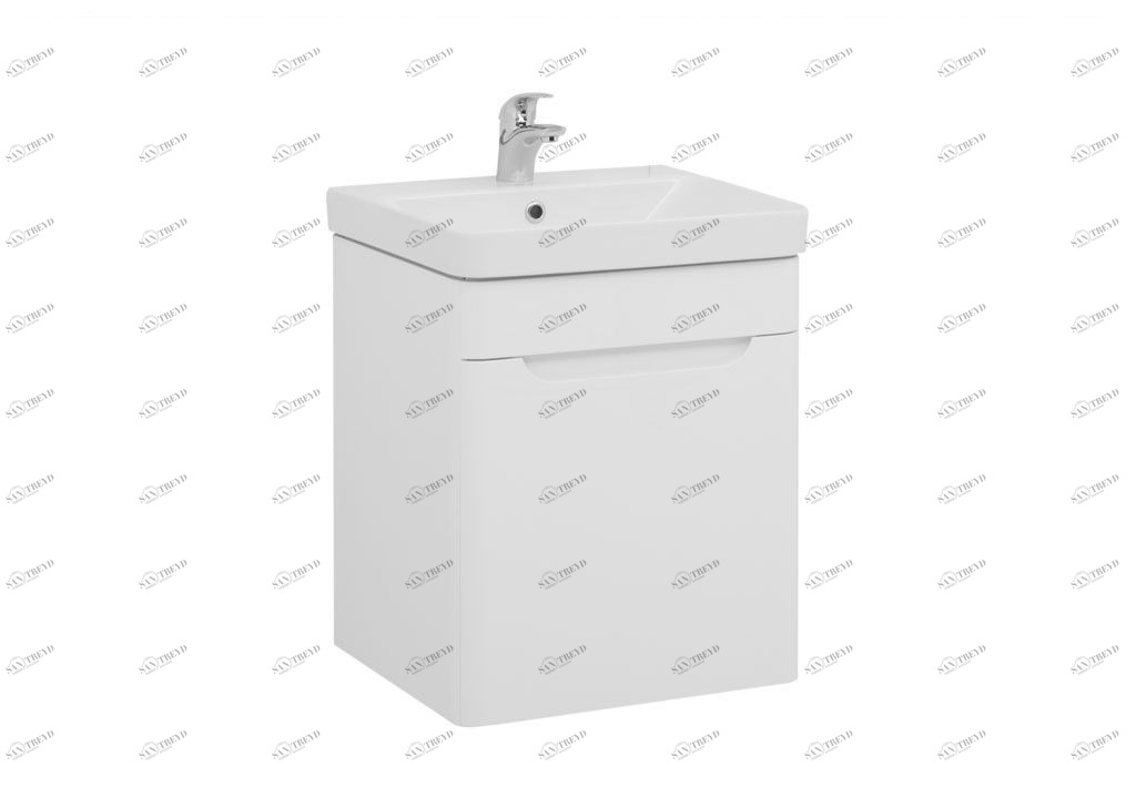 Тумба под раковину Aquanet София 50 белый sun-id-275444