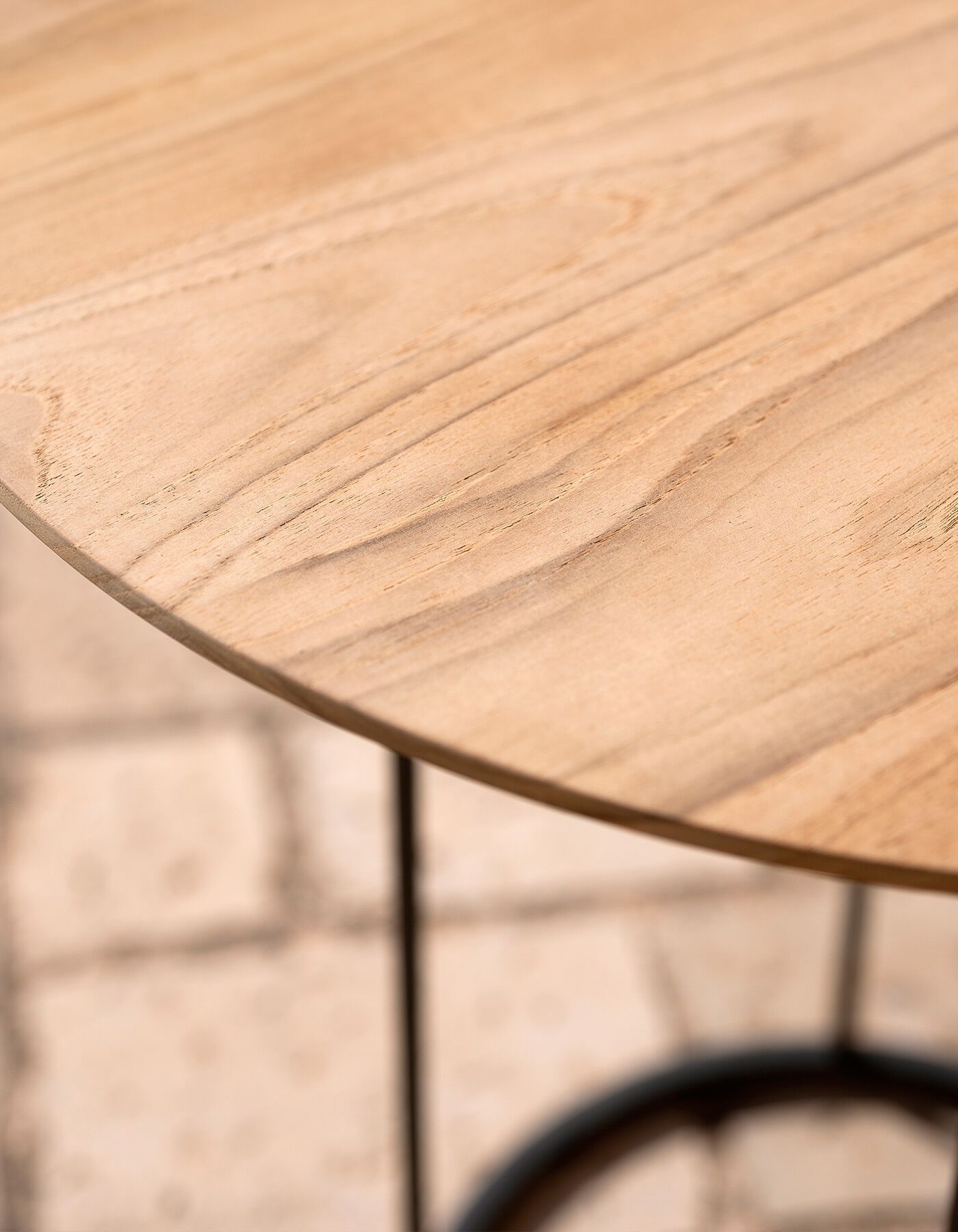 Алюминиевый круглый садовый столик RODA Zefiro ARCH-00114241 - Вид №8