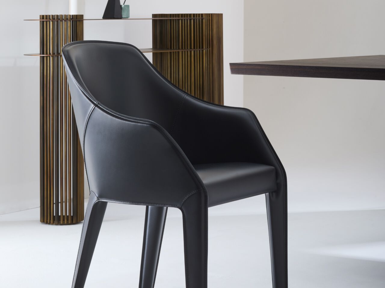 Кожаный стул с подлокотниками Julia Italia VITTORIA ARCH-00064941 - Вид №15