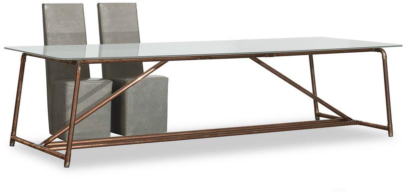 BAXTER Стол из закаленного стекла sun-id-1382581 - Вид №1