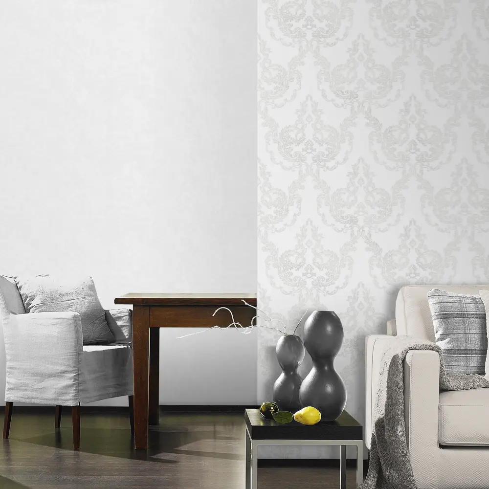 Обои флизелиновые Erismann Sorbonn белые 1.06 м ЭР60541-06 Sorbonne STLM-2124913 - Вид №5