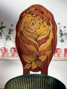 Carpanelli Стул из красного дерева