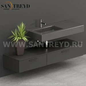 T17052CF2 Столешницы для использования в сочетании с тумбами и открытыми тумбами 170 см коричневая Globo ARREDO WOOD Италия