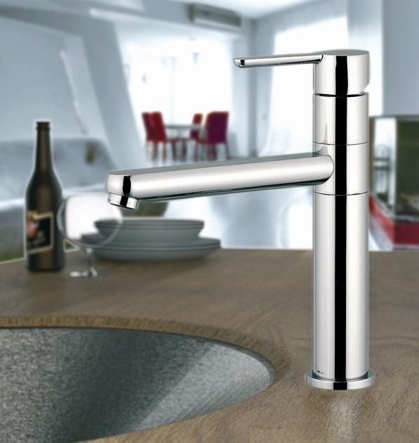 Rubinetterie Mariani Кухонный смеситель на одно отверстие Noir 508-no - Вид №1