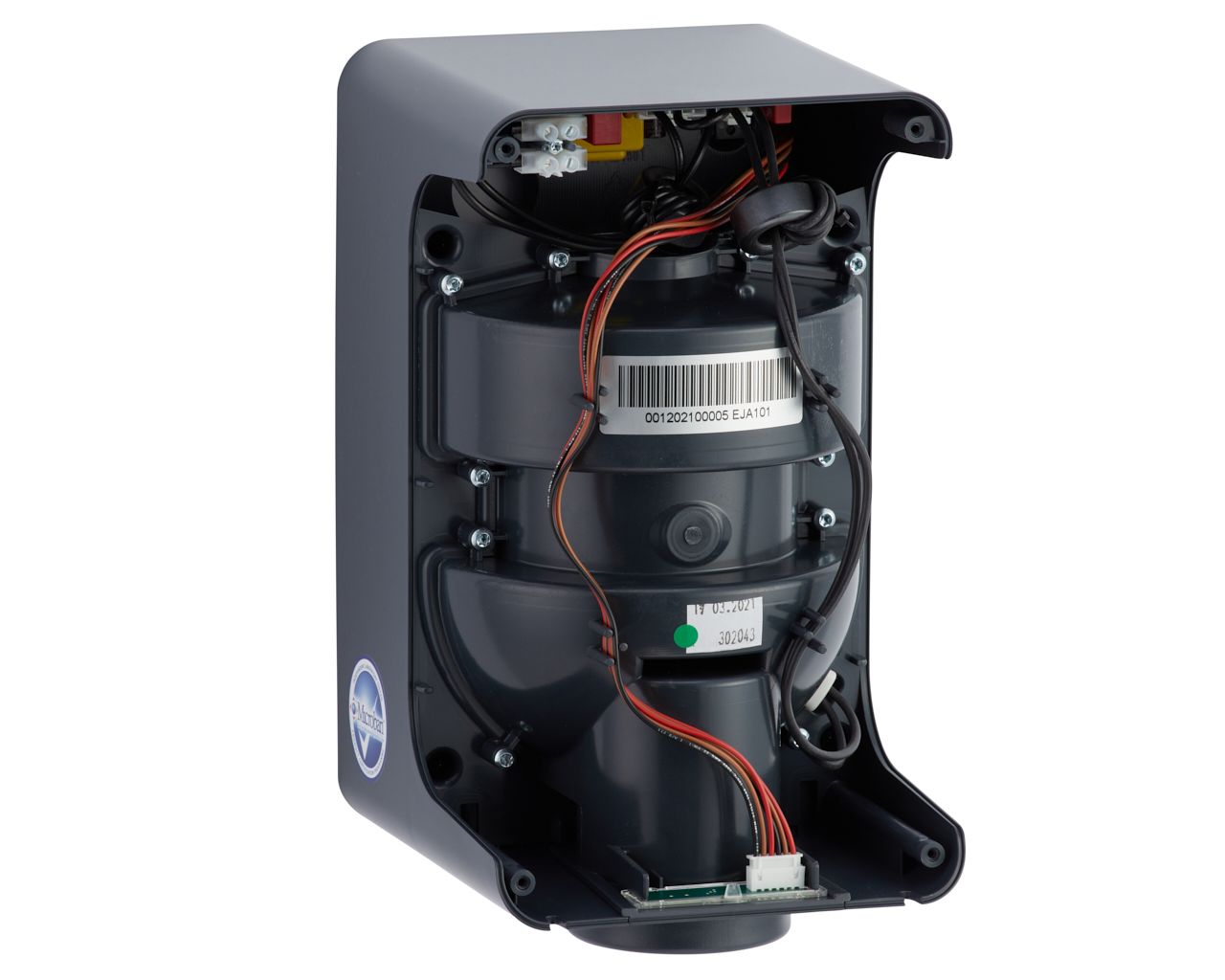 EJA101 ONE сушилка для рук, АБС-пластик, белый/черный Merida  - Вид №5