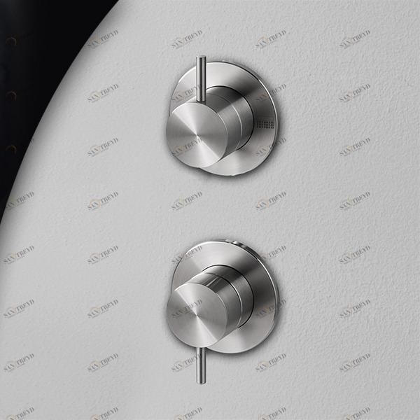 Смеситель для душа матовая сталь Toki Radomonte TKI9S