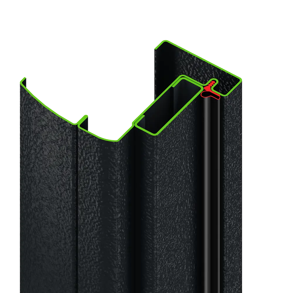 Дверь входная металлическая Оптим 98x205 см правая цвет белая графика DOORHAN STLM-2205706 - Вид №5