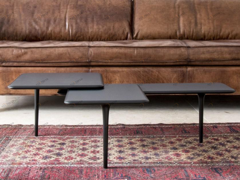 Branca Lisboa Низкий лакированный журнальный столик из дерева sun-id-1468526