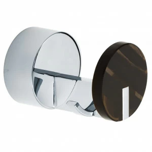 C24-501 C24-501 Настенный двойной крючок FUSION Cristal & Bronze FUSION