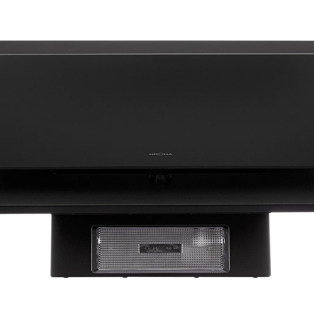 8164321 Вытяжка наклонная KRONA FIONA 600 PB черный/черный STDN-0105456 - Вид №3