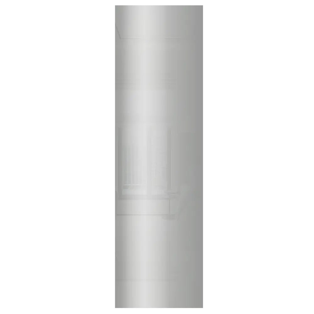 Фасад кухонного шкафа Аша 29.7x102.1 см KONSENSA ДСП цвет серебро Аша серебро STLM-2199037