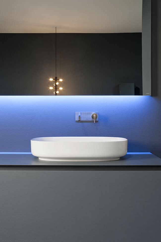 Bolo Накладная раковина на столешницу  прямоугольная Antoniolupi  - Вид №15