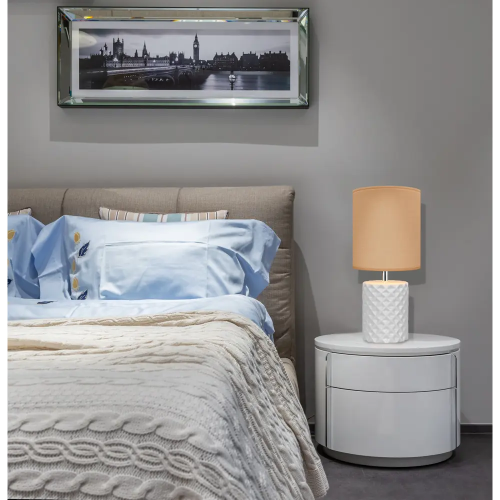 Настольная лампа 52705 3, цвет белый/кофе Santreyd STLM-2187380 - Вид №17