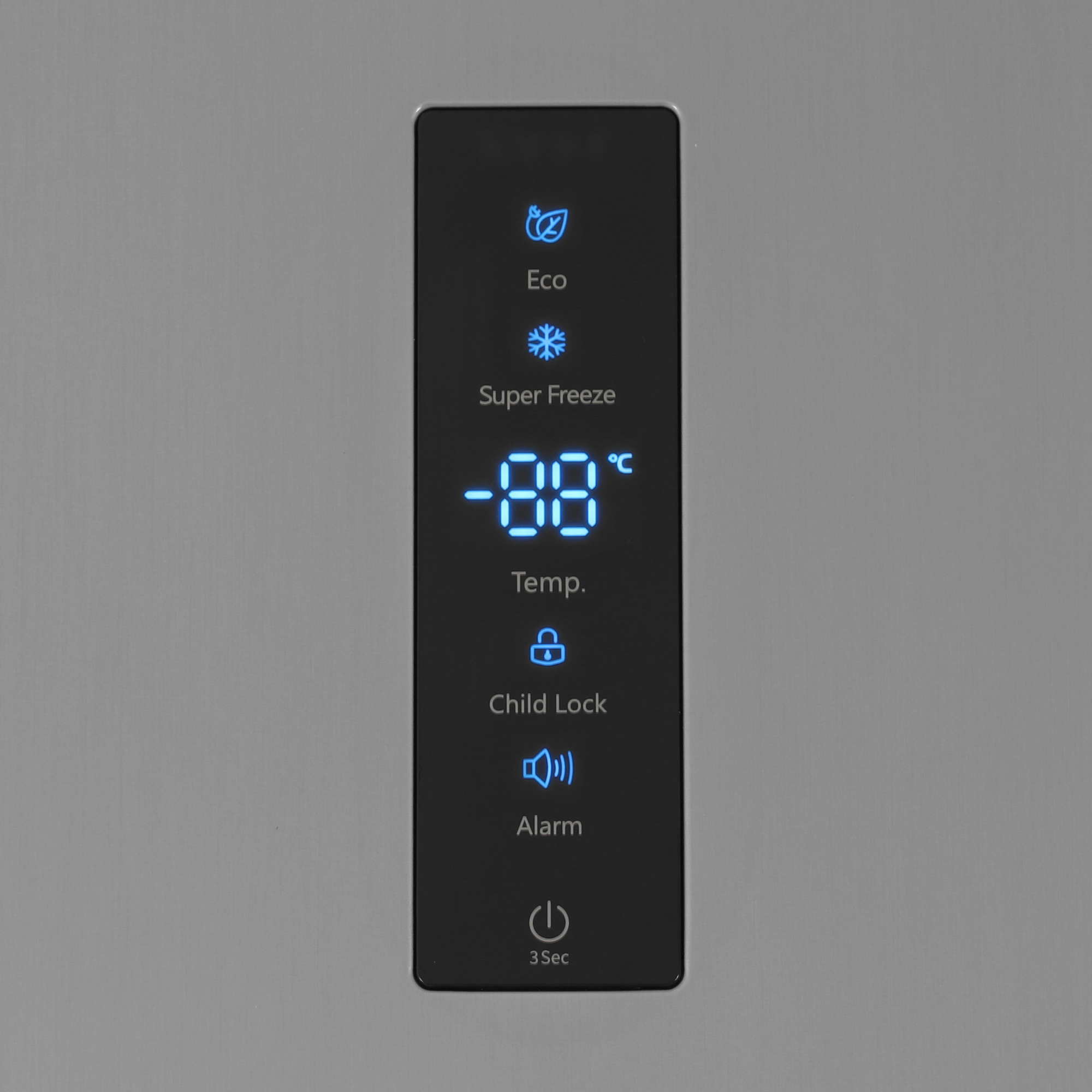 5413953 Морозильный шкаф  DEXP F4-26AHE серебристый STDN-0087424 - Вид №12