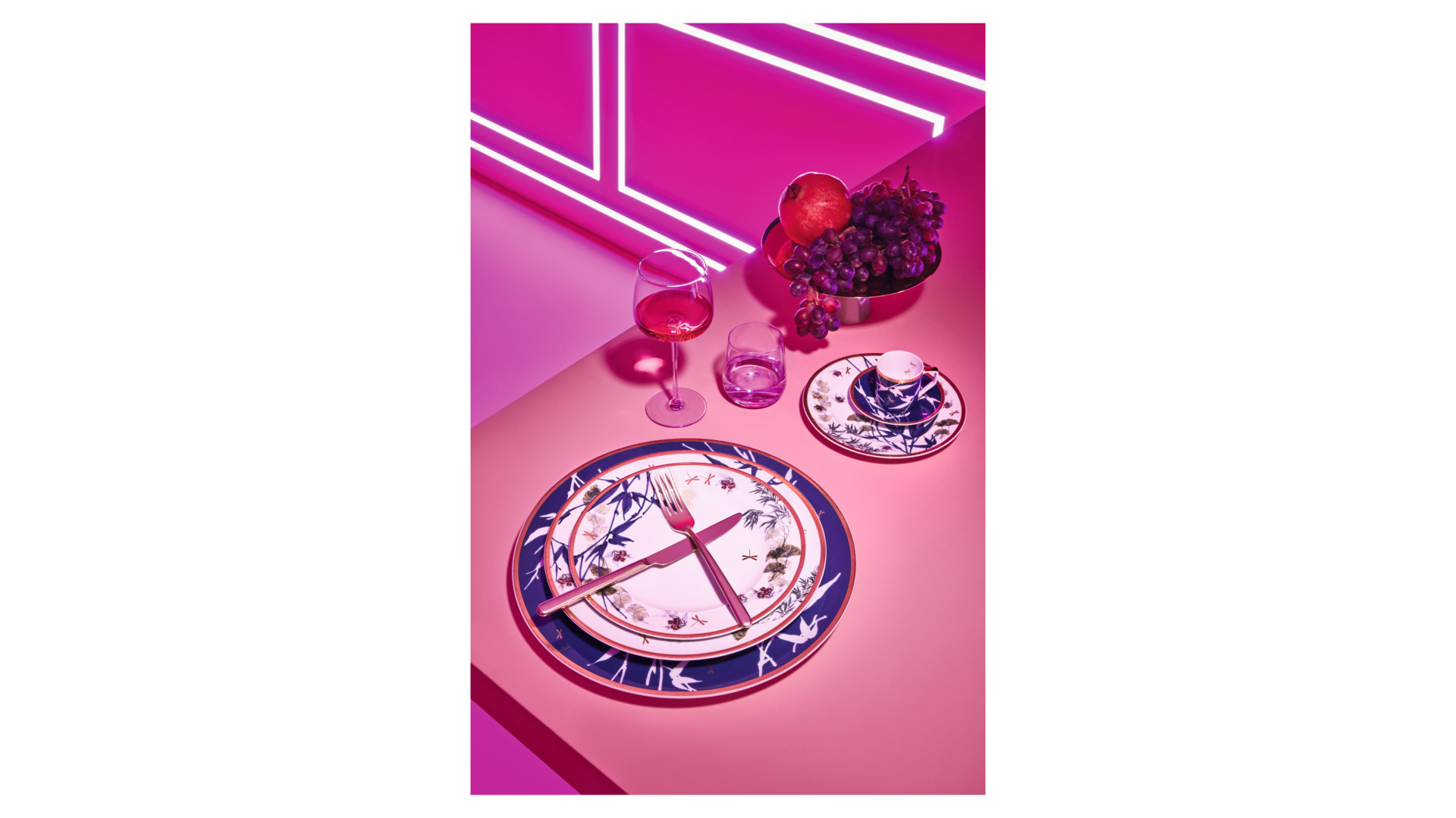 10654593 Rosenthal Тарелка закусочная Rosenthal Турандот 22см, фарфор, белый, золотой кант Фарфор  - Вид №1