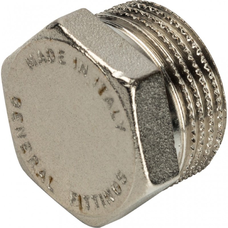 Заглушка НР 3/4" никель STOUT SFT0025000034 - Вид №2