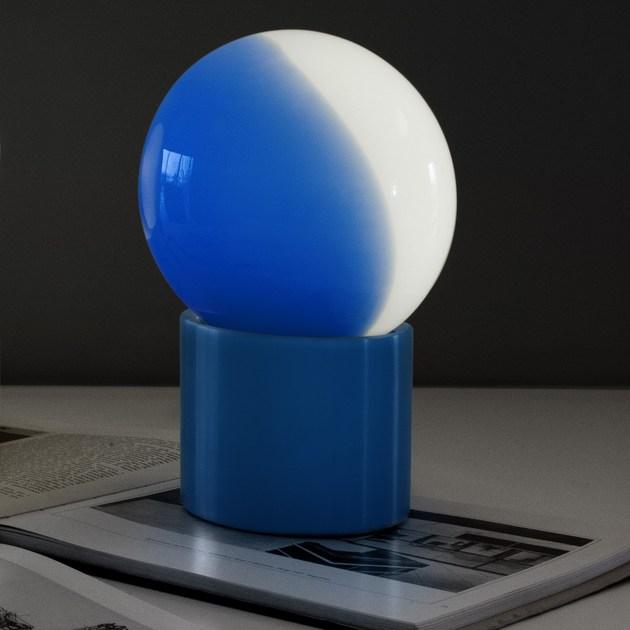 Martinelli Luce Настольная лампа из опалового стекла  820  - Вид №1