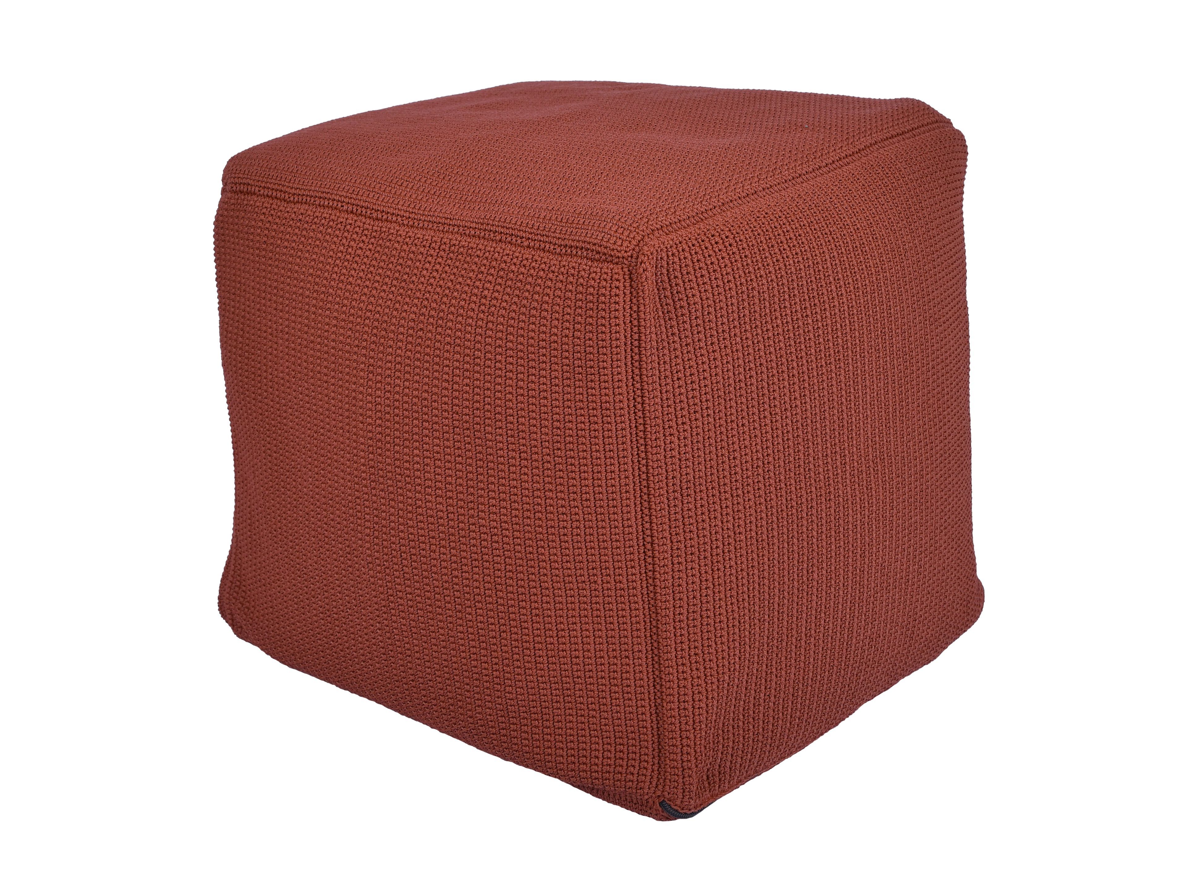 Квадратный садовый пуфик из веревки cbdesign Виареджо ARCH-00086752 - Вид №20