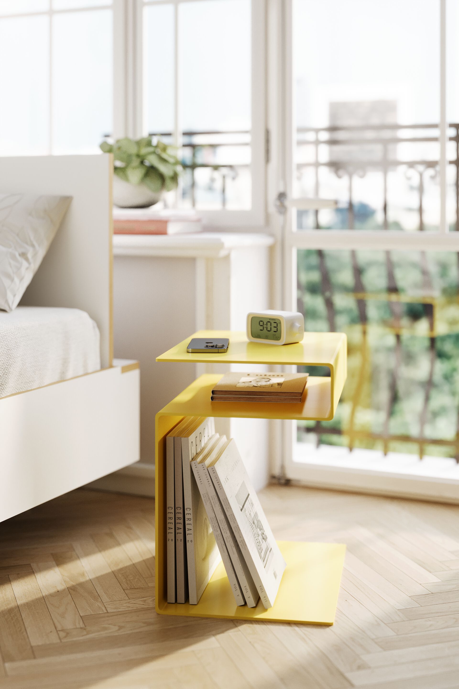 Металлический журнальный столик Müller Small Living HUK ARCH-00026567 - Вид №2