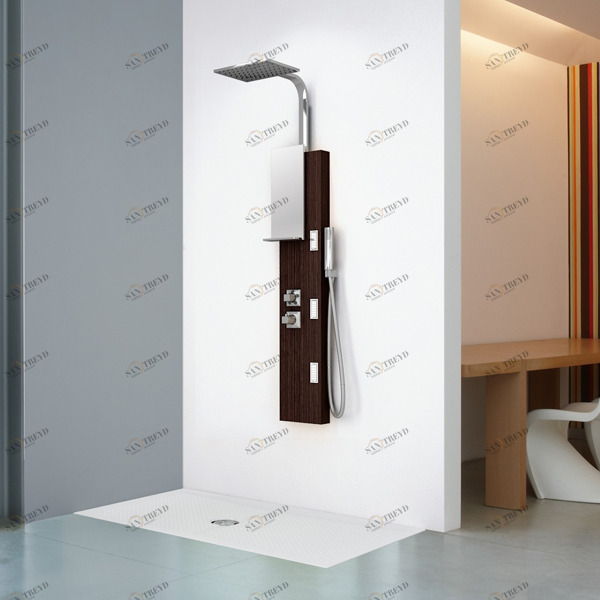 Душевая колонна GLAMM 2 Novellini GLAMM цвета тик GLAM2VMT