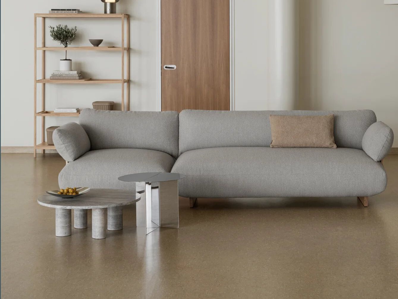 Круглый стальной журнальный столик blomus Oru ARCH-00076295 - Вид №7