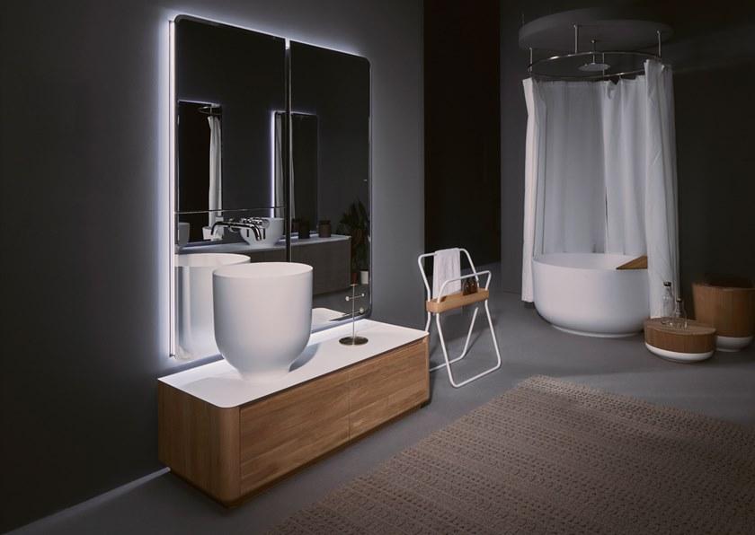 INBANI Настенное зеркало с контейнером для ванной Origin sun-id-1418592 - Вид №1