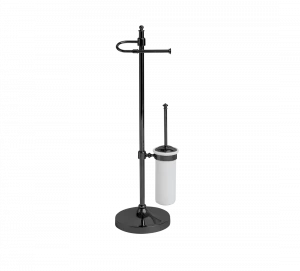 Gentry Home Trevor Вешалка для полотенец отдельно стоящая Unique Темный никель GH101296
