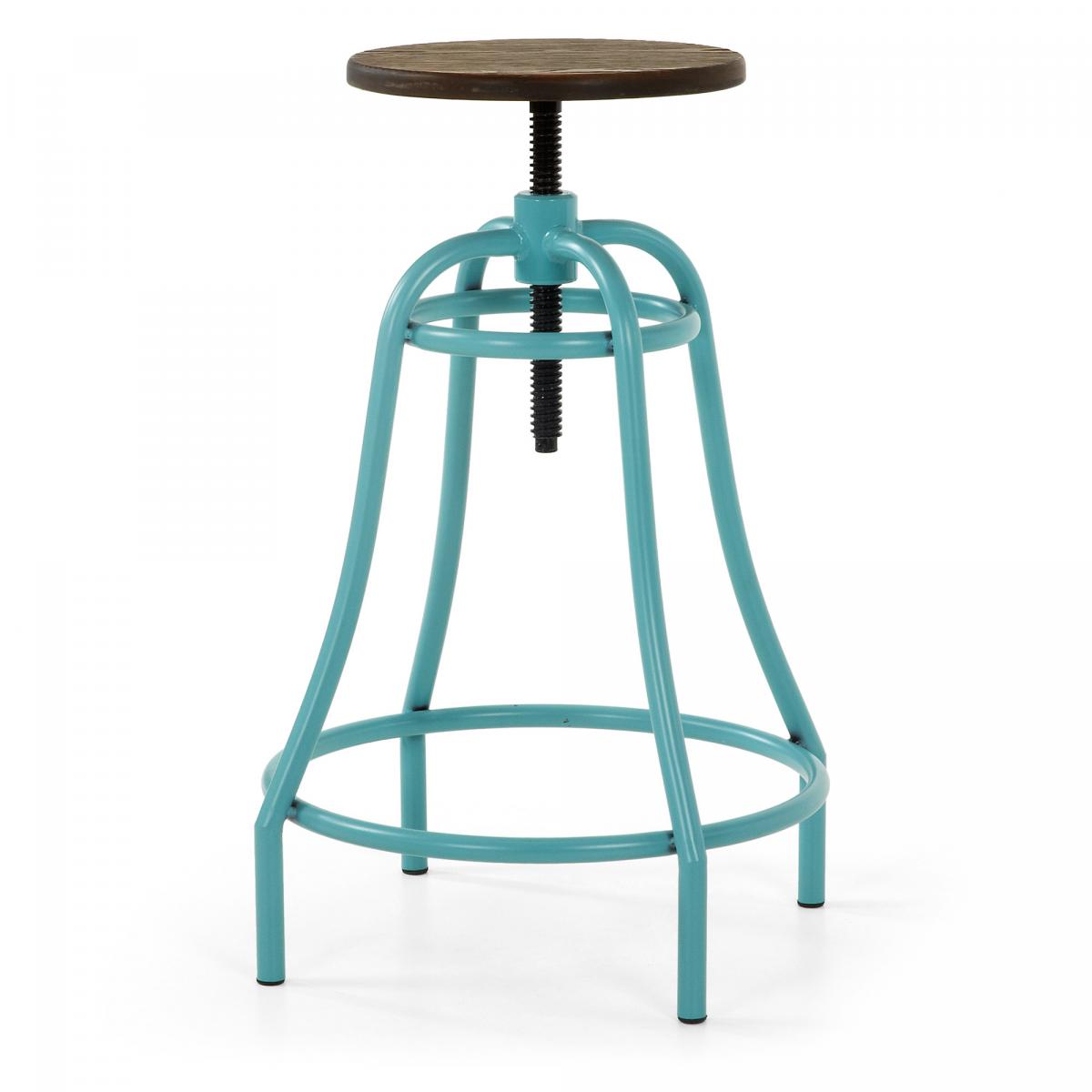 032611 Табурет бирюзовый La Forma Malibu - Вид №5
