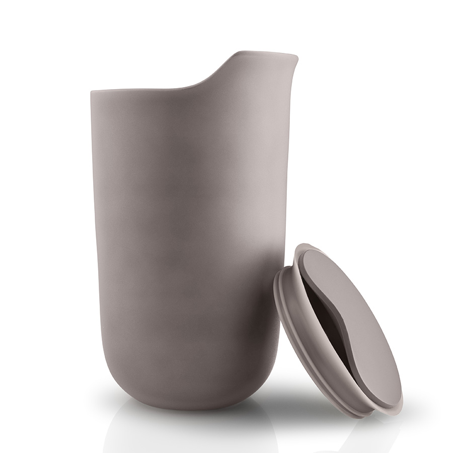 575001 Термокружка керамическая, 280 мл, серая Eva Solo  - Вид №4