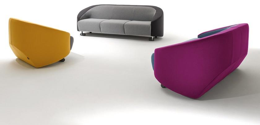 Ditre Italia Кресло из ткани с подлокотниками Cart sun-id-1347660 - Вид №2