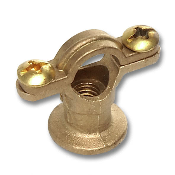 1482610 SANHA 4826C хомут, латунь,  10 мм  - Вид №1