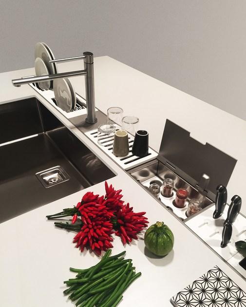 DOMUSOMNIA Оборудованный канал для кухни Easyrack kitchen flat sun-id-1418928 - Вид №1