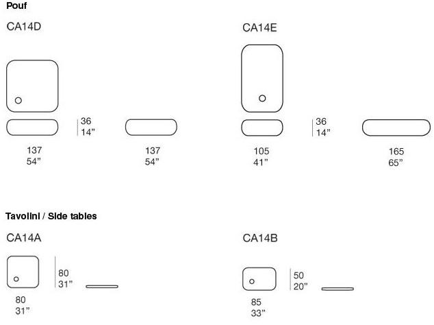 Paola Lenti Садовый журнальный столик sun-id-1389184 - Вид №6