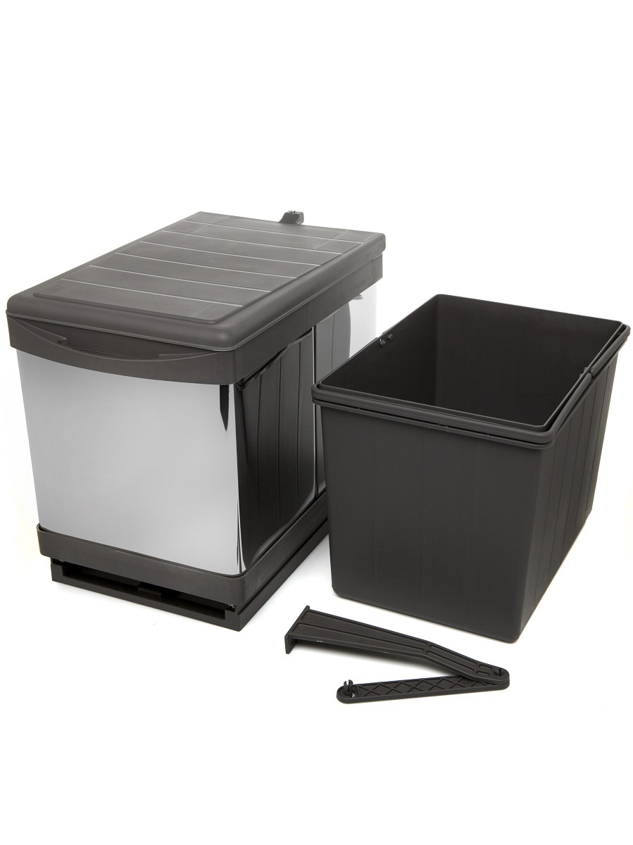 Контейнер для мусора на дверцу Navako Beta 350/12-1 Anthracite NAVAKO 10366 - Вид №2