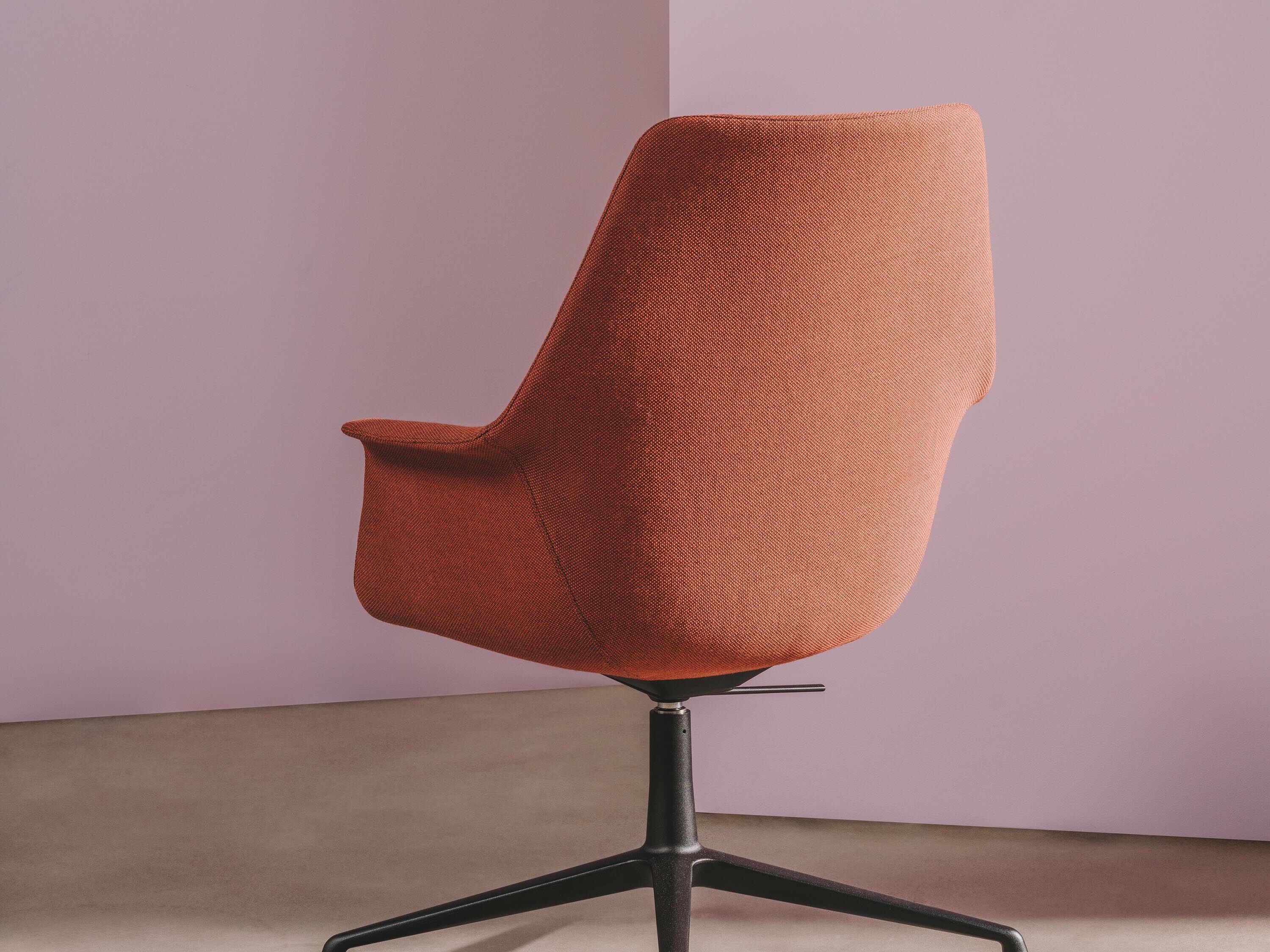 4-спицевое тканевое вращающееся офисное кресло с регулируемой высотой Andreu World Gala Executive ARCH-00070711 - Вид №2