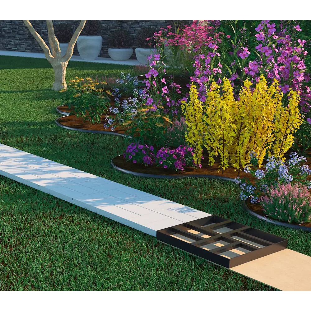 Форма для садовой дорожки BEGINIA Квадрат STLM-2156184 - Вид №11