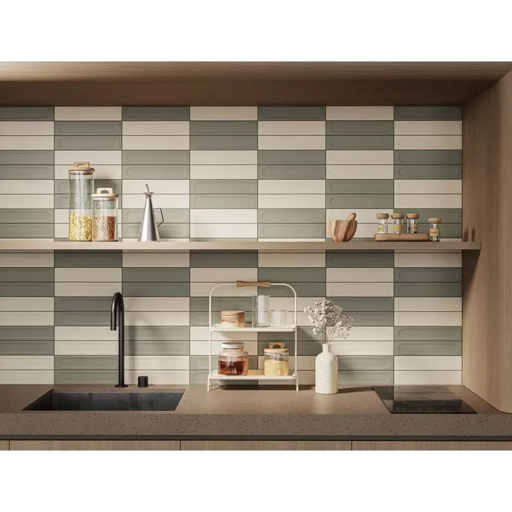 Настенная плитка Kerama Marazzi Медина 2 6x28.5 см 0.82 м2 матовая цвет белый STLM-2178879 - Вид №1