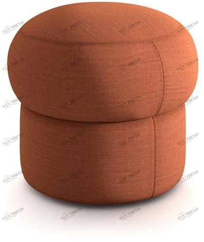 arrmet Круглый пуф из ткани Cèpe sun-id-1379073