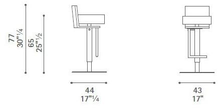 Poltrona Frau Табурет с подставкой для ног La collezione - tavoli e sedie sun-id-1426498 - Вид №4