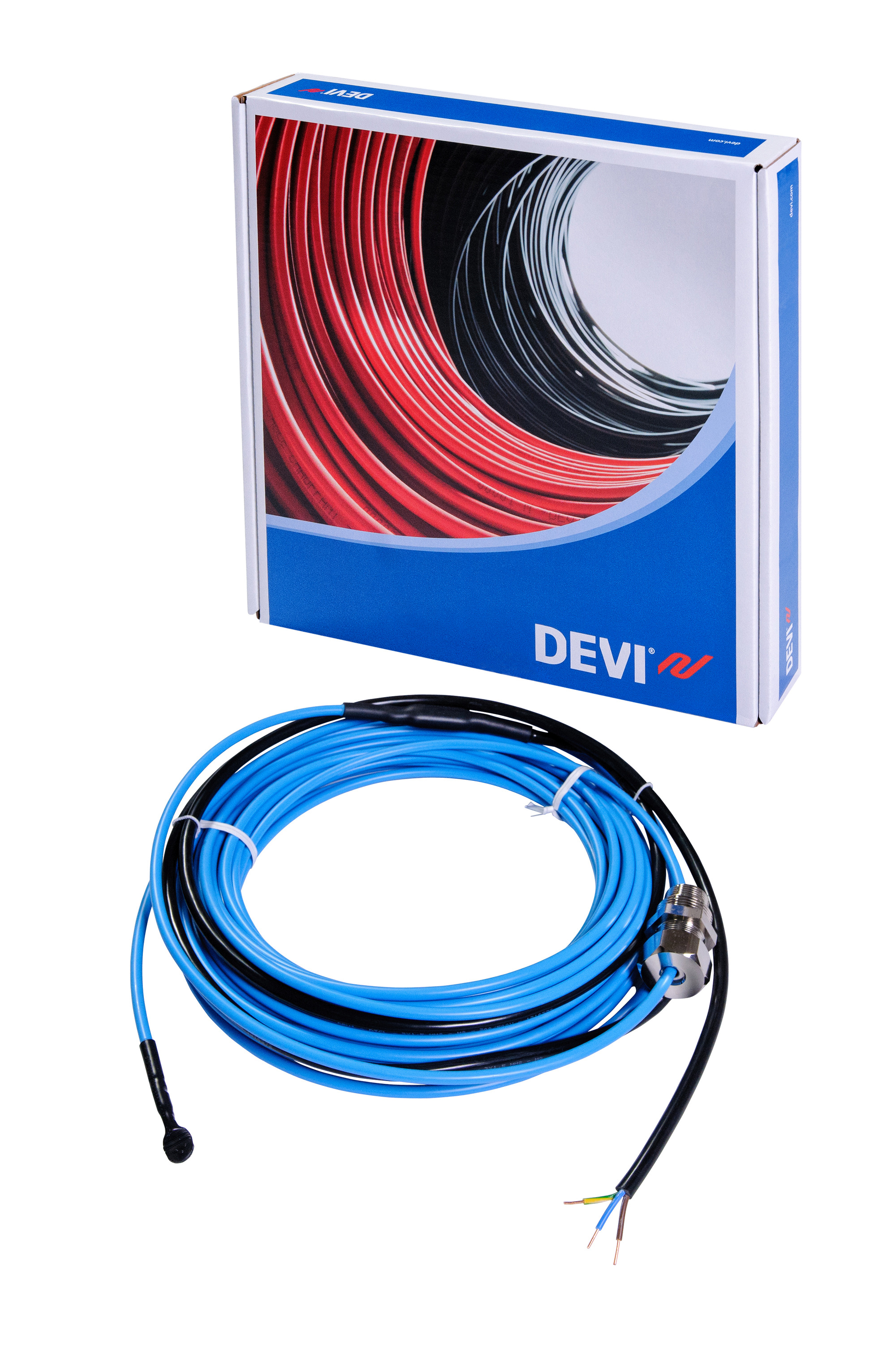 Danfoss DEVIaqua™ 9Т — двухжильный нагревательный кабель для защиты трубопроводов от замерзания DEVIaqua 9Т кабель 225Вт 230В 25м 140F0007  - Вид №8