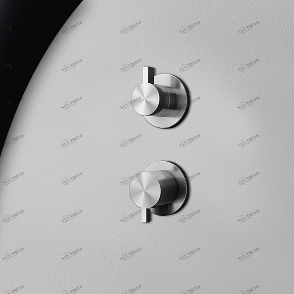 Смеситель для душа сталь матовая TOOX RadomonteTXQ5S