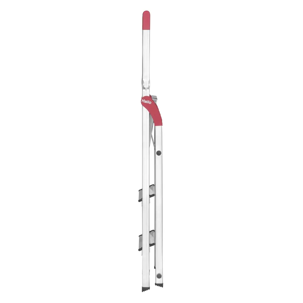 Стремянка алюминиевая с крючком Hailo 3 ступени Santreyd STLM-2130447 - Вид №2